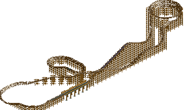 track design preview: Runaway Mine Train